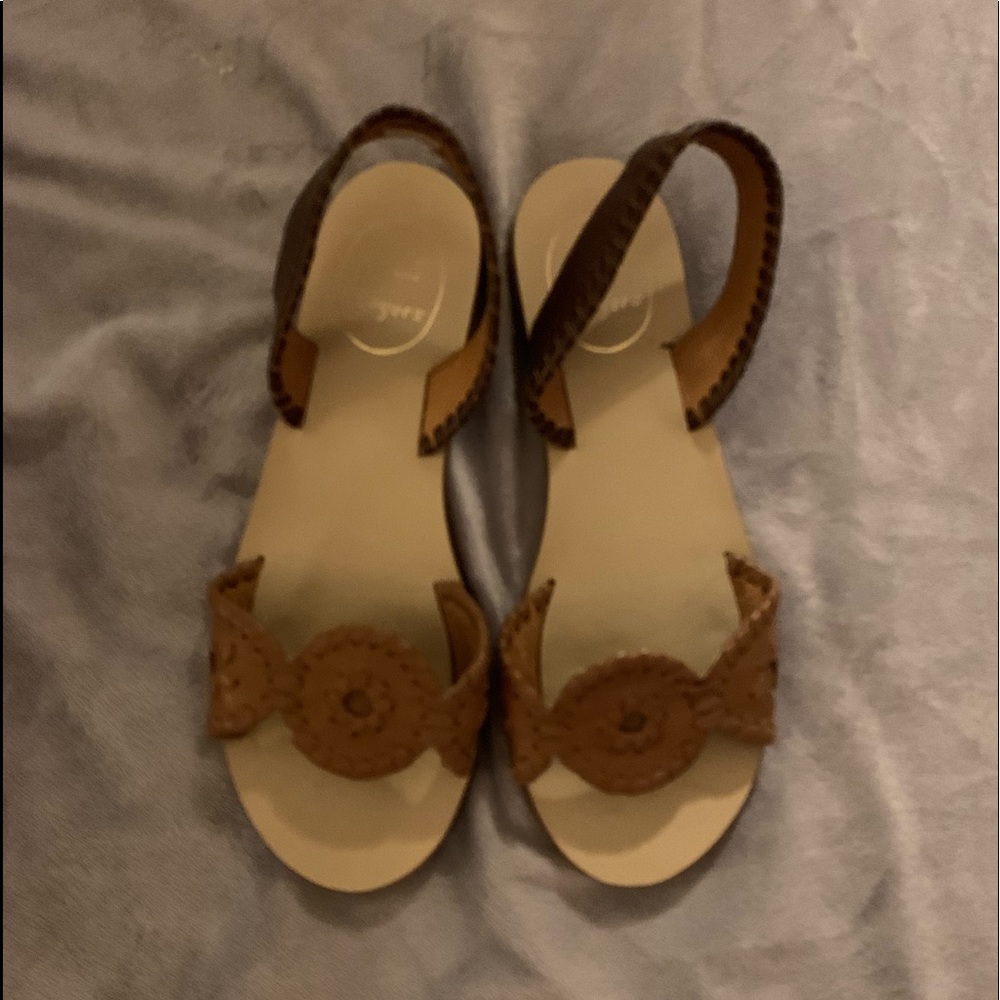 Jake Rogers liliana leather slingback